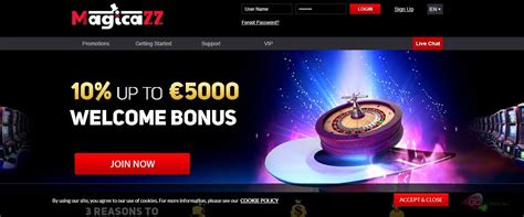 magicazz casino bonus code